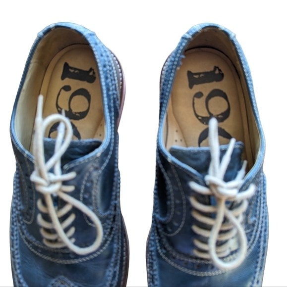 1901 blue oxfords sz 10.5 - Picture 4 of 8